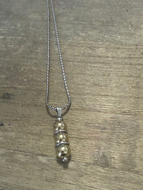 Cape Cod Jewelers Jewelry - Gold and Silver Bead Drop Necklace - Women Jewelry